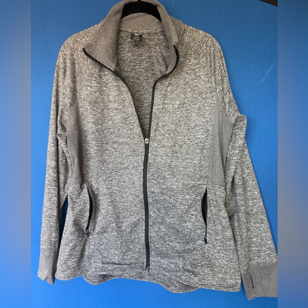 Champion XL Heather Gray Crewneck Top